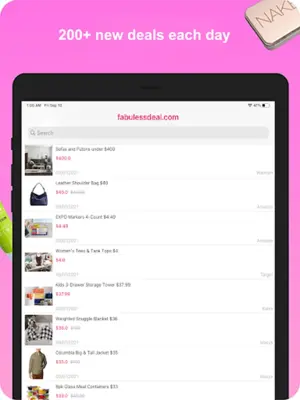 FabulessDeal Deals, Discounts android App screenshot 1