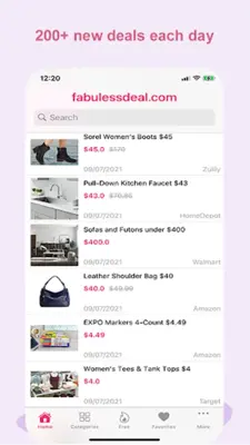 FabulessDeal Deals, Discounts android App screenshot 5